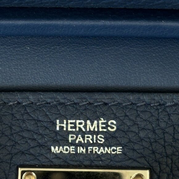 Hermes Navy HAC A Dos Crossbody Backpack - Picture 7 of 8
